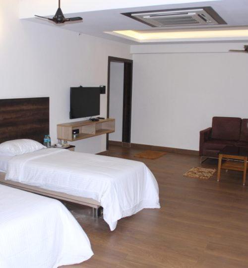 Ant Biz Rooms Near Chennai Trade Centre Bagian luar foto